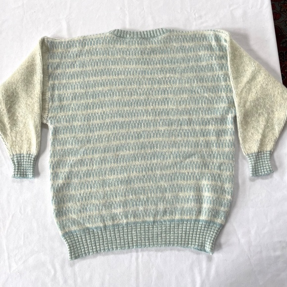 Alafoss Icewool crewneck sweater, W large, vintage 90s - Picture 5 of 6